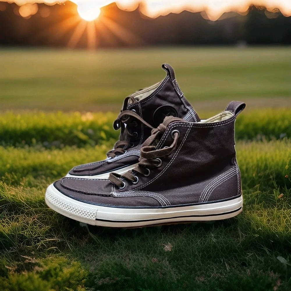 Converse Chuck Taylor All Star‎ Canvas Hightop Sneakers Womens Sz 10.5 Mens 8.5